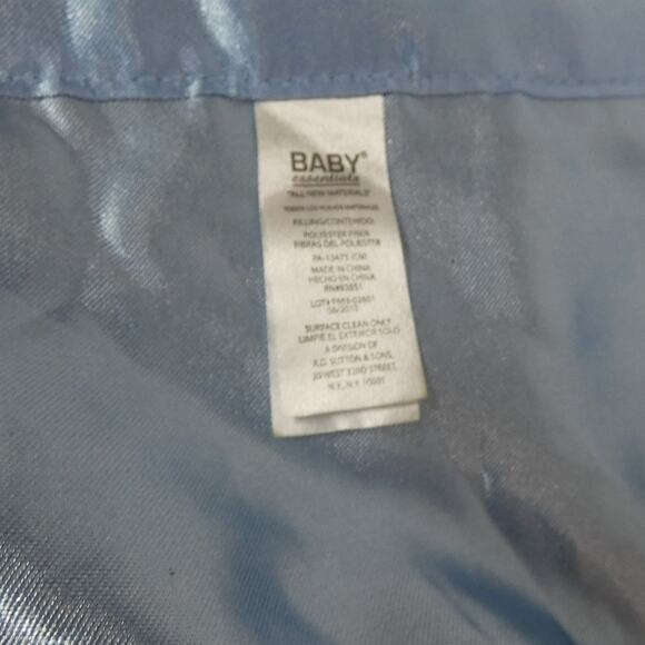 Baby Essentials Monkey Lovey/Security Blanket Satin Fleece - Picture 4 of 4